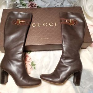 Gucci boots. In great condition.